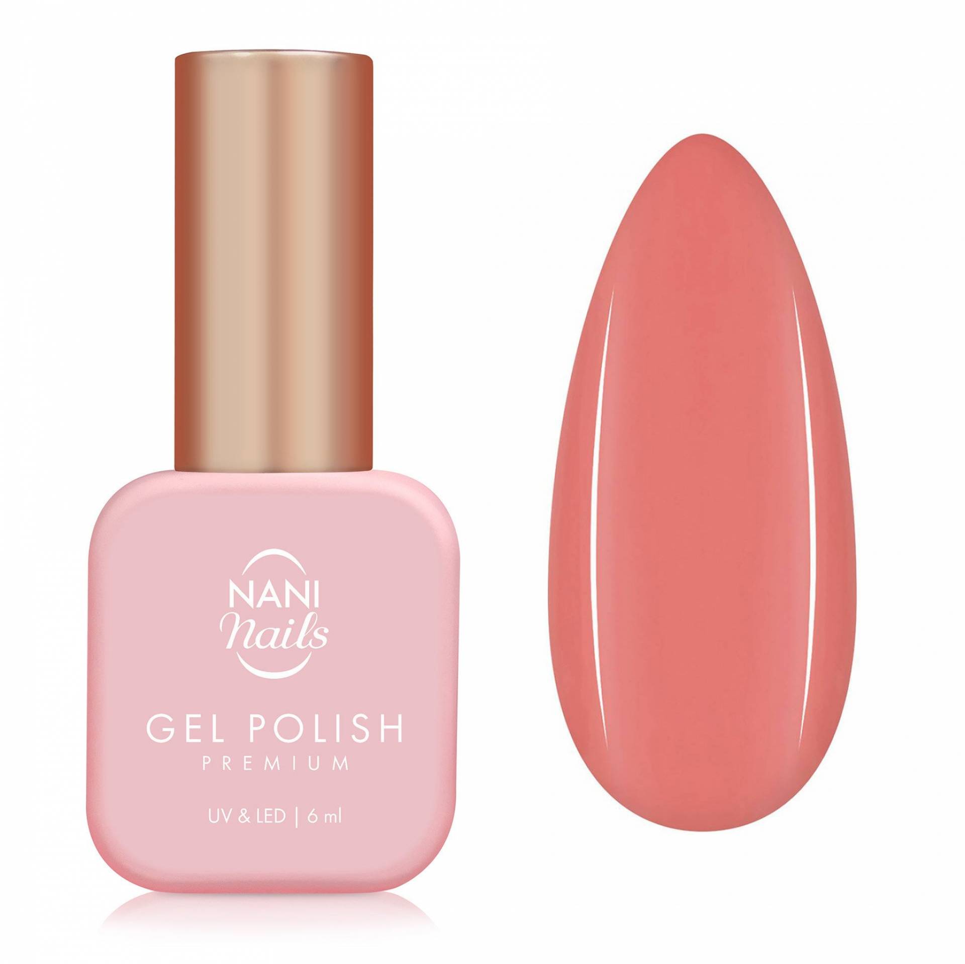 NANI gél lak Premium 6 ml - Coral Charm