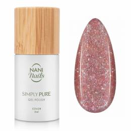 NANI gél lak Simply Pure 5 ml - Rosy Bronze